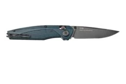 ANV Knives A100 CPM MAGNACUT, DLC, Alock, GRN Blue ANVA100-008, Couteau De Poche -Couteaux De Poche Soldes ANVA100 005 02 anvknives