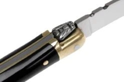 Petit Couteau De Poche De Laguiole En Aubrac, Corne De Buffle L0207BUL -Couteaux De Poche Soldes AUL0207BUL 05 laguiole en aubrac ktaul0207bul 05