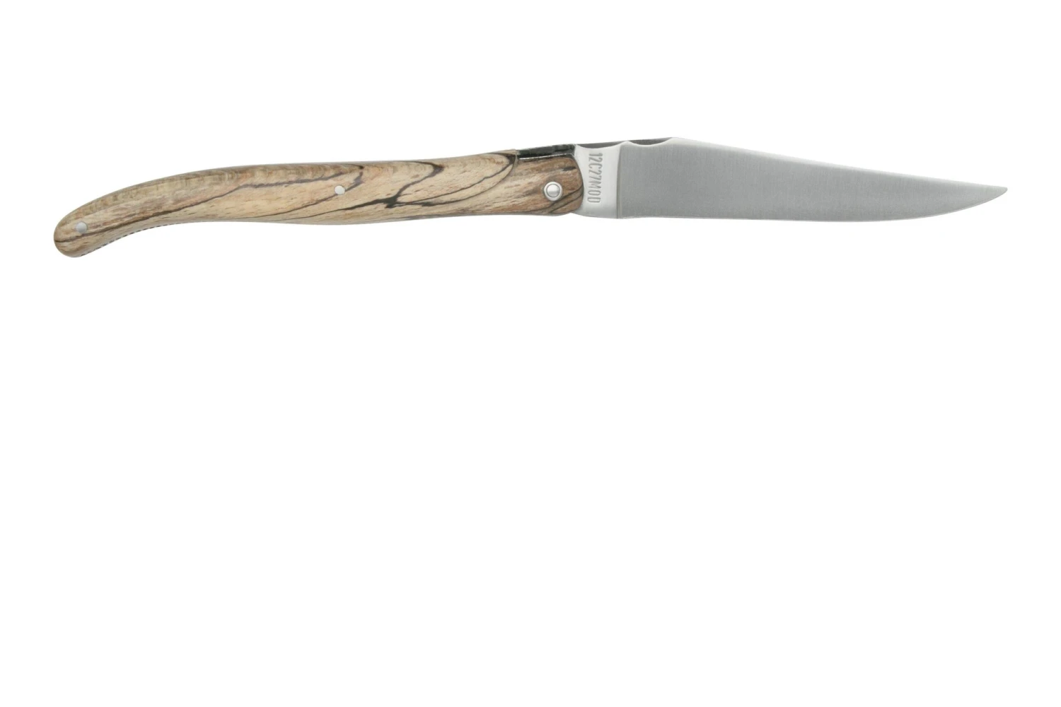 Laguiole En Aubrac Le Perlé 12 Cm L0512WA6J3DB-2 Full Handle Bois De Hêtre 4 Laguiole En Aubrac Le Perlé 12 Cm L0512WA6J3DB-2 Full Handle Bois De Hêtre - Image 2