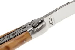 Laguiole En Aubrac 12cm Doubles Platines, Loupe D'olivier, L0712LLI-FSJ1 -Couteaux De Poche Soldes AUL0712LLI FSJ1 04 laguiole en aubrac aul0712lli fsj1 04