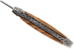 Laguiole En Aubrac 12cm Doubles Platines, Loupe D'olivier, L0712LLI-FSJ1 -Couteaux De Poche Soldes AUL0712LLI FSJ1 06 laguiole en aubrac aul0712lli fsj1 06