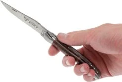 Laguiole En Aubrac 12cm Doubles Platines, Loupe De Palissandre -Couteaux De Poche Soldes AUL0712LPI FSB1 07 laguiole en aubrac aul0712lpi fsb1 07