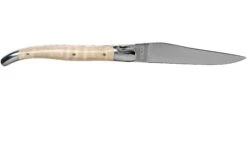 Laguiole En Aubrac 12cm Doubles Platines, érable Ondé Guilloché à La Main L0712EEN1/FSJ1 -Couteaux De Poche Soldes AULL0712EEN1 FSJ1 02 laguiole en aubrac