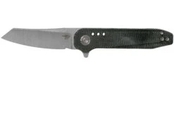 Bestech Syntax BG40D Black Micarta, Two Tone Satin Couteau De Poche, Todd Knife & Tool Design