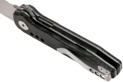 Bestech Syntax BG40D Black Micarta, Two Tone Satin Couteau De Poche, Todd Knife & Tool Design -Couteaux De Poche Soldes BHBG40D 05 bestech