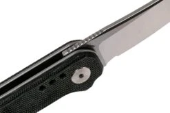 Bestech Syntax BG40D Black Micarta, Two Tone Satin Couteau De Poche, Todd Knife & Tool Design -Couteaux De Poche Soldes BHBG40D 06 bestech