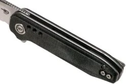 Bestech Syntax BG40D Black Micarta, Two Tone Satin Couteau De Poche, Todd Knife & Tool Design -Couteaux De Poche Soldes BHBG40D 07 bestech