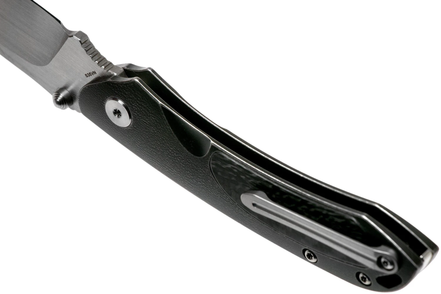 Bestech Junzi BT18009F Black CF Slipjoint Couteau De Poche 7 Bestech Junzi BT18009F Black CF Slipjoint Couteau De Poche - Image 5