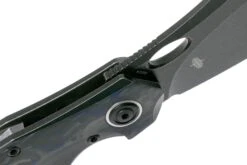 Bestech Nogard BT2105B Black Titanium, Blue Marble Carbonfiber Couteau De Poche, Kombou Design -Couteaux De Poche Soldes BHBT2105B 06 bestech