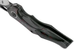 Bestech Nogard BT2105D Black Titanium, Red Marble Carbonfiber Couteau De Poche, Kombou Design -Couteaux De Poche Soldes BHBT2105D 05 bestech