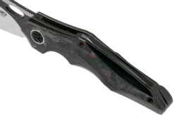 Bestech Nogard BT2105D Black Titanium, Red Marble Carbonfiber Couteau De Poche, Kombou Design -Couteaux De Poche Soldes BHBT2105D 07 bestech