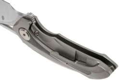 Bestech Nuke BT2107A Grey Blasted Titanium, Blue Marbled Carbonfiber, Satin Couteau De Poche, Kombou Design -Couteaux De Poche Soldes BHBT2107A 05 bestech