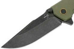 Böker Plus Kihon Assisted OD Green 01BO164 Couteau De Poche, Lucas Burnley Design -Couteaux De Poche Soldes BO01BO164 03 boker