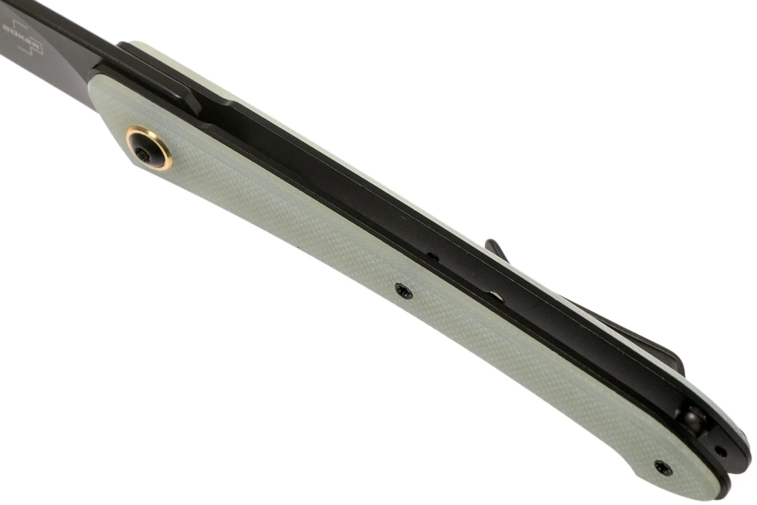 Böker Plus Urban Spillo Jade G10 01BO357 Couteau De Gentleman 9 Böker Plus Urban Spillo Jade G10 01BO357 Couteau De Gentleman - Image 7