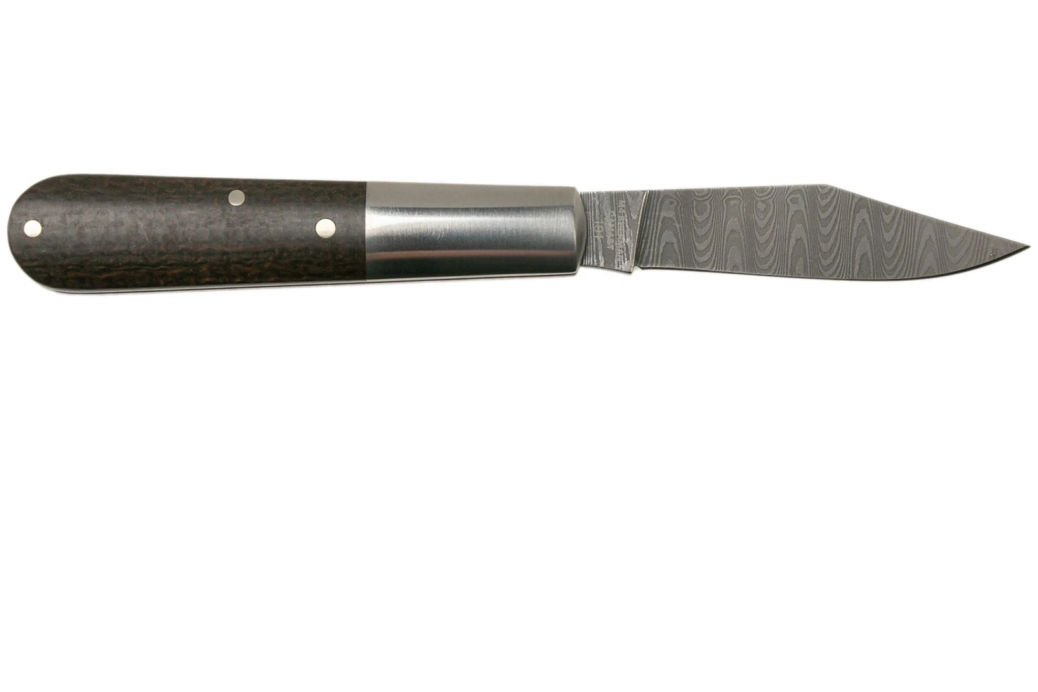 Böker Barlow M4 Sherman Damast, 110038DAM Couteau De Poche Slipjoint 4 Böker Barlow M4 Sherman Damast, 110038DAM Couteau De Poche Slipjoint - Image 2