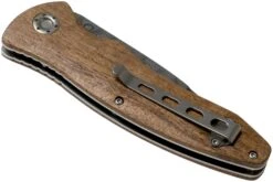 Böker Tirpitz Damast Wood 42 Limited Edition 110197DAM Couteau De Chasse -Couteaux De Poche Soldes BO110197DAM 04 boker