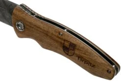 Böker Tirpitz Damast Wood 42 Limited Edition 110197DAM Couteau De Chasse -Couteaux De Poche Soldes BO110197DAM 08 boker