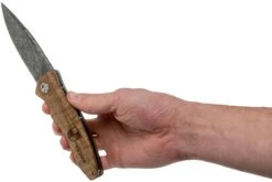 Böker Tirpitz Damast Wood 42 Limited Edition 110197DAM Couteau De Chasse -Couteaux De Poche Soldes BO110197DAM 09 boker