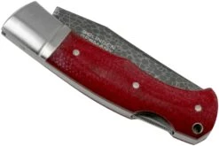 Böker Boxer 111025DAM Damascus, Micarta Couteau De Gentleman, Raphael Durand Design -Couteaux De Poche Soldes BO111025DAM 04 boker