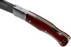 Böker Boxer 111025DAM Damascus, Micarta Couteau De Gentleman, Raphael Durand Design -Couteaux De Poche Soldes BO111025DAM 07 boker