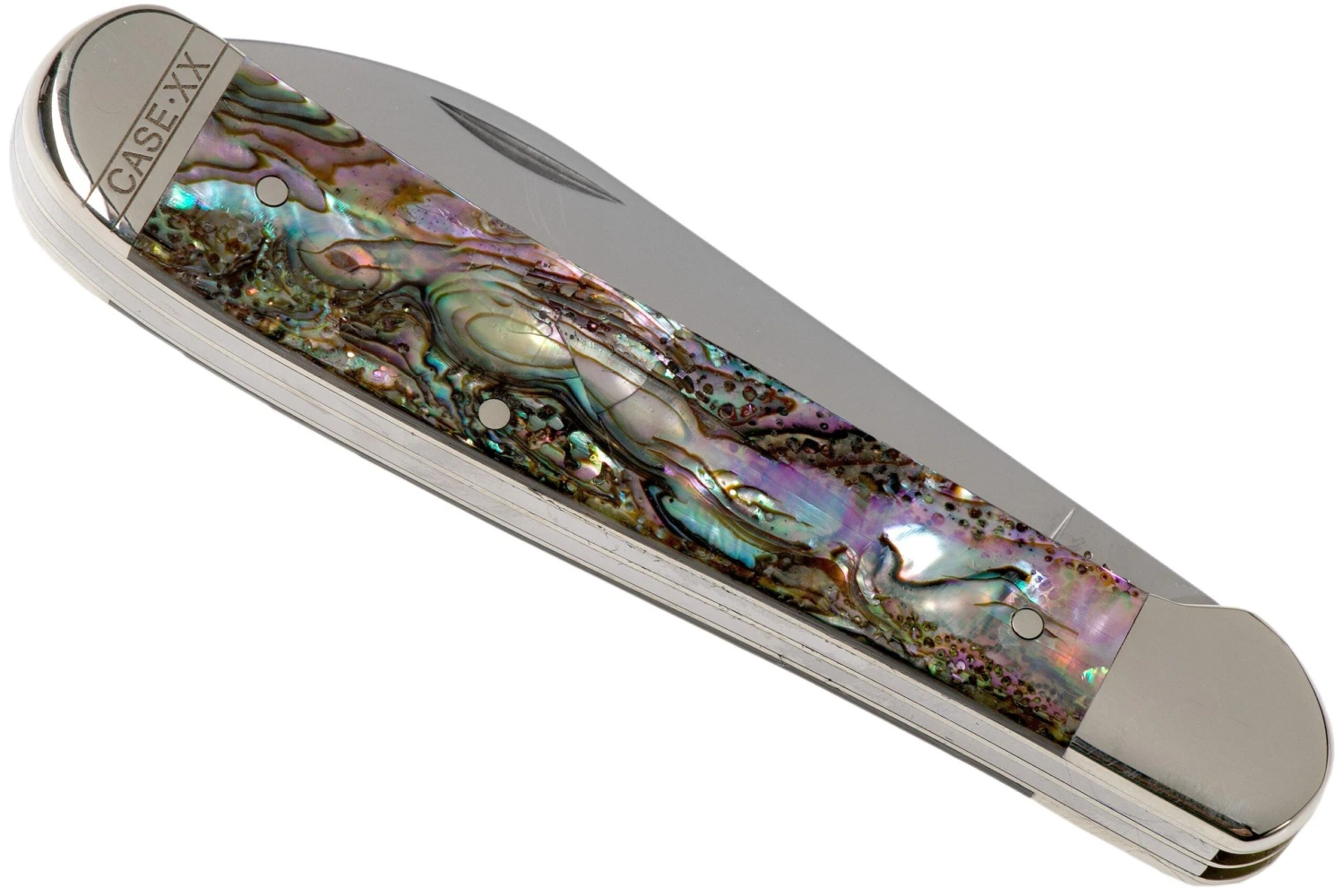 Case Copperhead Abalone, 12023, 8249W SS Couteau De Poche, Coffret Cadeau 6 Case Copperhead Abalone, 12023, 8249W SS Couteau De Poche, Coffret Cadeau - Image 4