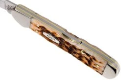 Case Mini Copperlock Amber Jigged Bone, 00133, 61749L SS Couteau De Poche -Couteaux De Poche Soldes CE133 07 case ce133 07