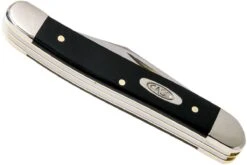 Case Working Medium Jack Knife Jet Black Synthetic, 00220, 22087 SS Couteau -Couteaux De Poche Soldes CE220 05 case ce220 05