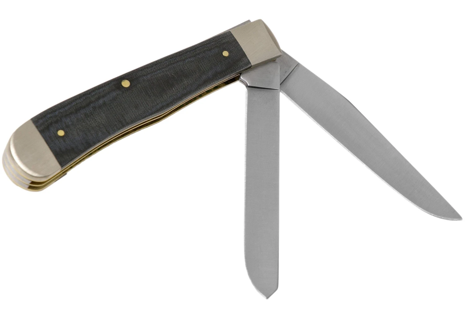 Case Trapper Smooth Black Micarta, 27730, 10254 SS Couteau De Poche 4 Case Trapper Smooth Black Micarta, 27730, 10254 SS Couteau De Poche - Image 2