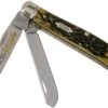 Case Mini Trapper Pocket Worn Olive Green Bone, Peach Seed, 38194, 6207 SS Couteau De Poche -Couteaux De Poche Soldes CE38194 01 case knives