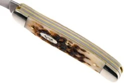 Case Medium Stockman Amber Jigged Bone, 00042, 6318 SS Couteau De Poche -Couteaux De Poche Soldes CE42 09 case ce42 09