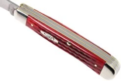 Case Trapper Pocket Worn Old Red Bone, 00783, 6254 SS Couteau De Poche -Couteaux De Poche Soldes CE783 08 case ce783 08
