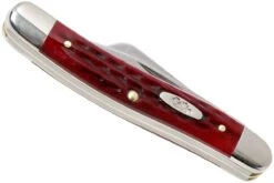 Case Medium Stockman Pocket Worn Old Red Bone, 00786, 6318 SS Couteau Poche -Couteaux De Poche Soldes CE786 08 case ce786 08