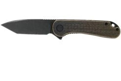 Civivi Elementum Tanto C907T-A Black, Hand Rubbed Brass Couteau De Poche