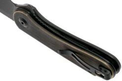 Civivi Elementum Tanto C907T-A Black, Hand Rubbed Brass Couteau De Poche -Couteaux De Poche Soldes CIC907T A 05 civivi