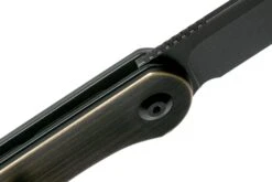 Civivi Elementum Tanto C907T-A Black, Hand Rubbed Brass Couteau De Poche -Couteaux De Poche Soldes CIC907T A 06 civivi