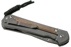 Chris Reeve Sebenza 31 Large Natural Micarta Ladder Damascus L31-1220 Couteau De Poche -Couteaux De Poche Soldes CRL31 1220 04 chris reeve