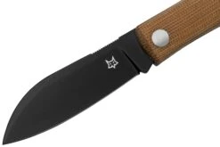 Fox Knives Livri FX-273MCBB Knivesandtools Exclusive, Brown Micarta, Black Couteau De Poche Slipjoint -Couteaux De Poche Soldes FOFX 273MCBB 03 foxknives