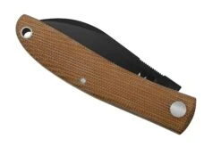 Fox Knives Livri FX-273MCBB Knivesandtools Exclusive, Brown Micarta, Black Couteau De Poche Slipjoint -Couteaux De Poche Soldes FOFX 273MCBB 06 foxknives