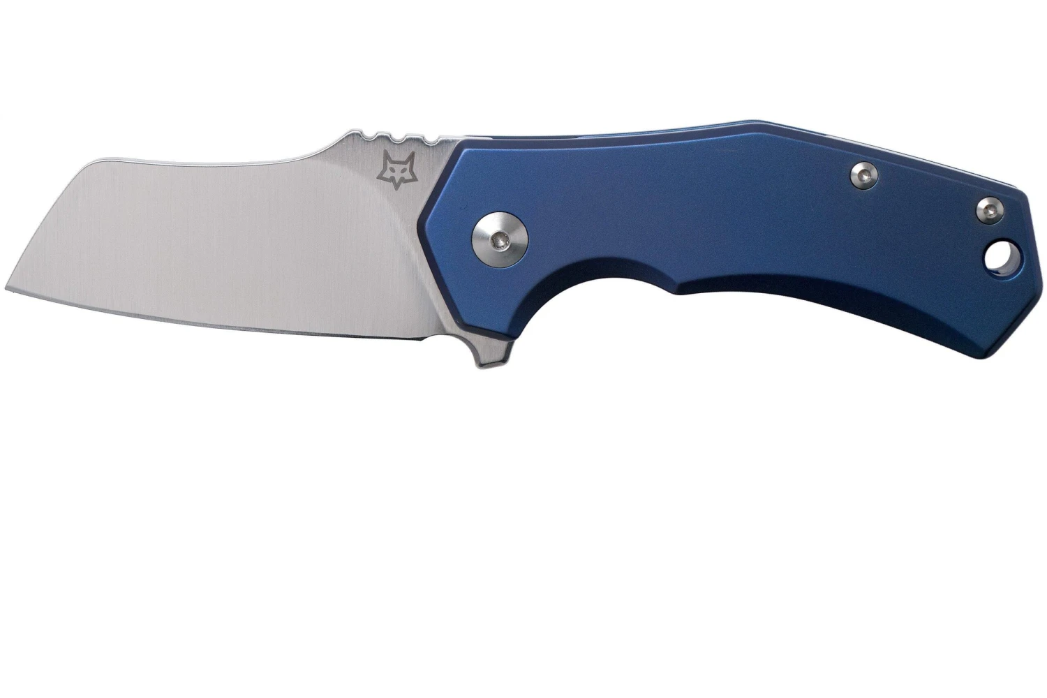 Fox Knives Italicus FX-540TIBL Blue Titanium Couteau De Poche, Antonio Di Gennaro Design 3 Fox Knives Italicus FX-540TIBL Blue Titanium Couteau De Poche, Antonio Di Gennaro Design