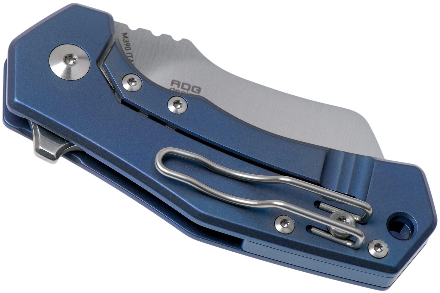 Fox Knives Italicus FX-540TIBL Blue Titanium Couteau De Poche, Antonio Di Gennaro Design 6 Fox Knives Italicus FX-540TIBL Blue Titanium Couteau De Poche, Antonio Di Gennaro Design - Image 4