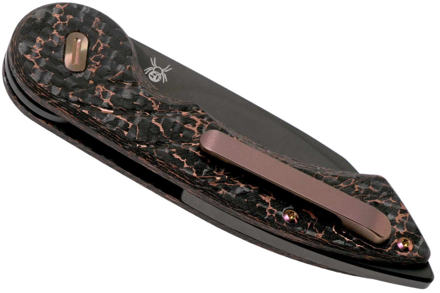 Fox Knives Radius FX-550 CFB Copper Carbonfiber Black Couteau De Poche 6 Fox Knives Radius FX-550 CFB Copper Carbonfiber Black Couteau De Poche - Image 4