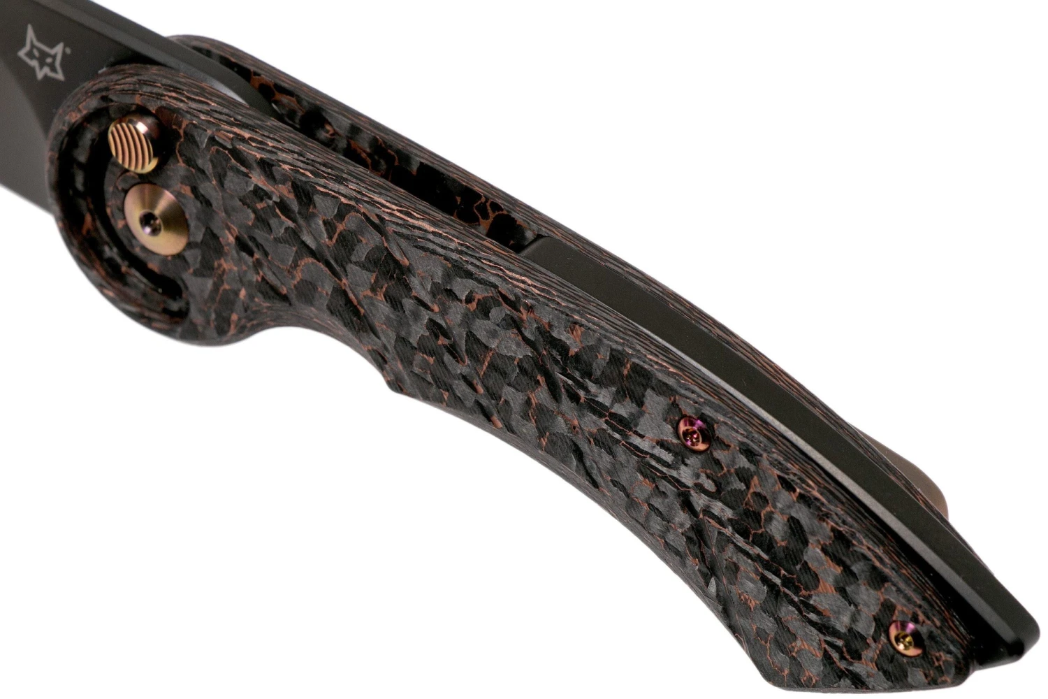 Fox Knives Radius FX-550 CFB Copper Carbonfiber Black Couteau De Poche 10 Fox Knives Radius FX-550 CFB Copper Carbonfiber Black Couteau De Poche - Image 8