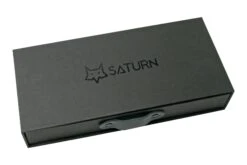 Fox Knives Saturn Linkshandig Satin Titanium PVD, FX-551 SX Ti Couteau De Poche -Couteaux De Poche Soldes FOFX 551SXTI 09 fox