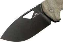 Fox El Capitan SK-02 PVD Summit Knife Co, Black PVD Couteau De Poche, Tommaso Rumici Design -Couteaux De Poche Soldes FOSK 02PVD 03 fox knives