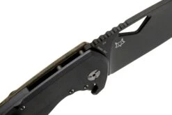Fox El Capitan SK-02 PVD Summit Knife Co, Black PVD Couteau De Poche, Tommaso Rumici Design -Couteaux De Poche Soldes FOSK 02PVD 06 fox knives