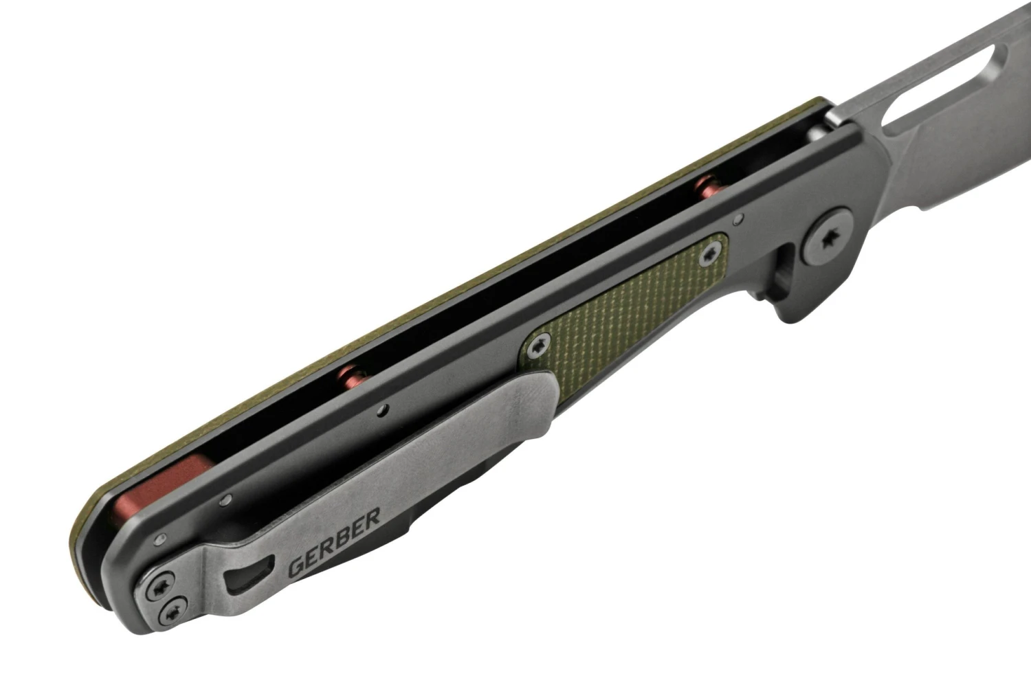 Gerber Slimsada 1064426 Green Micarta, Couteau De Poche 8 Gerber Slimsada 1064426 Green Micarta, Couteau De Poche - Image 6