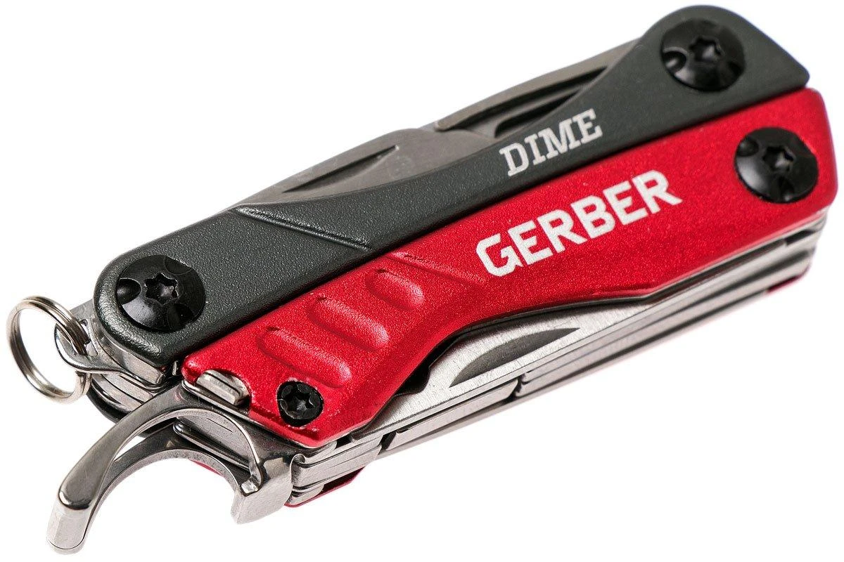 Gerber Dime Micro Pince Multifonction Rouge, 30-000417 6 Gerber Dime Micro Pince Multifonction Rouge, 30-000417 - Image 4