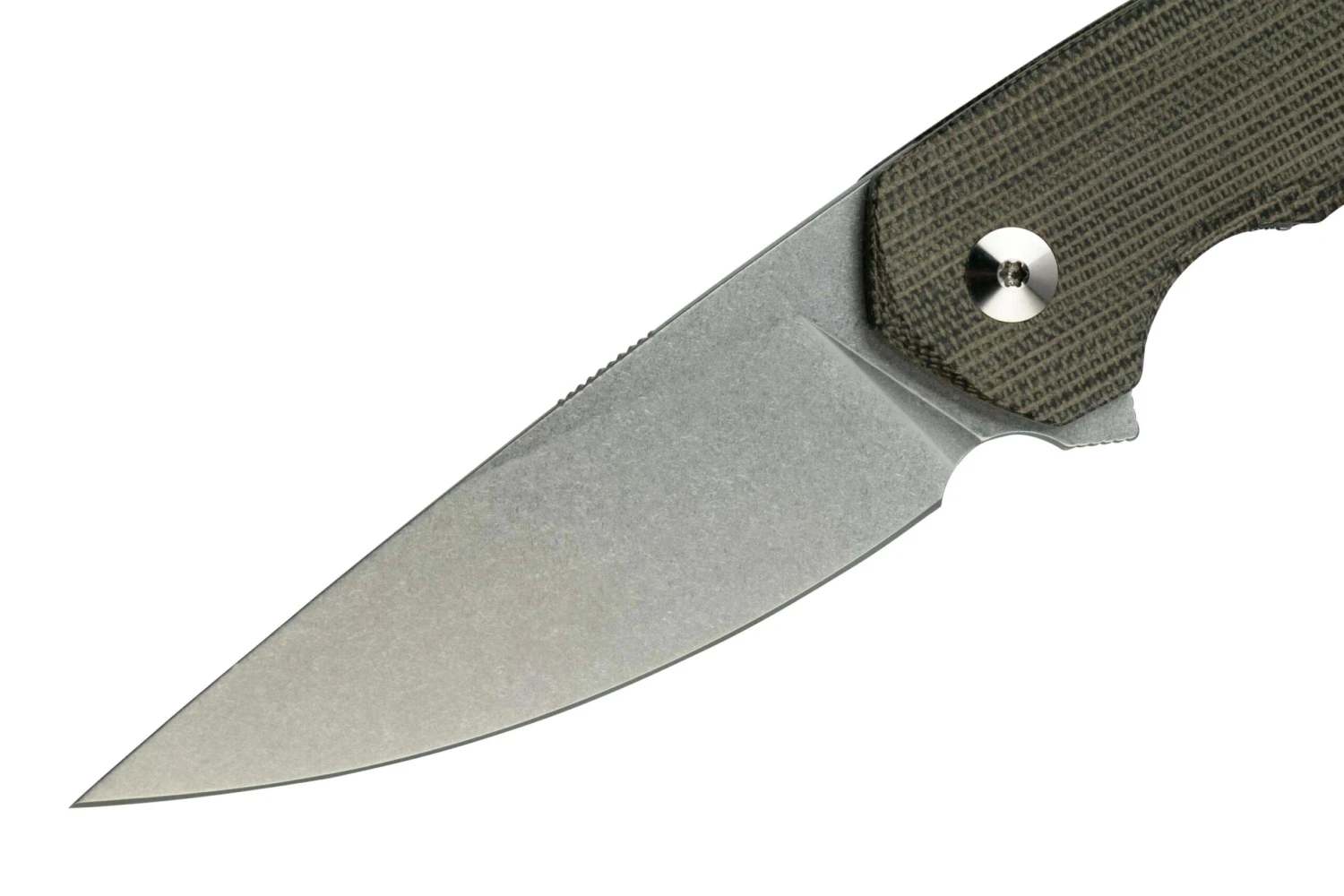 GiantMouse ACE Corta Green Canvas Micarta Couteau De Poche, Ansø Et Voxnaes Design 5 GiantMouse ACE Corta Green Canvas Micarta Couteau De Poche, Ansø Et Voxnaes Design - Image 3