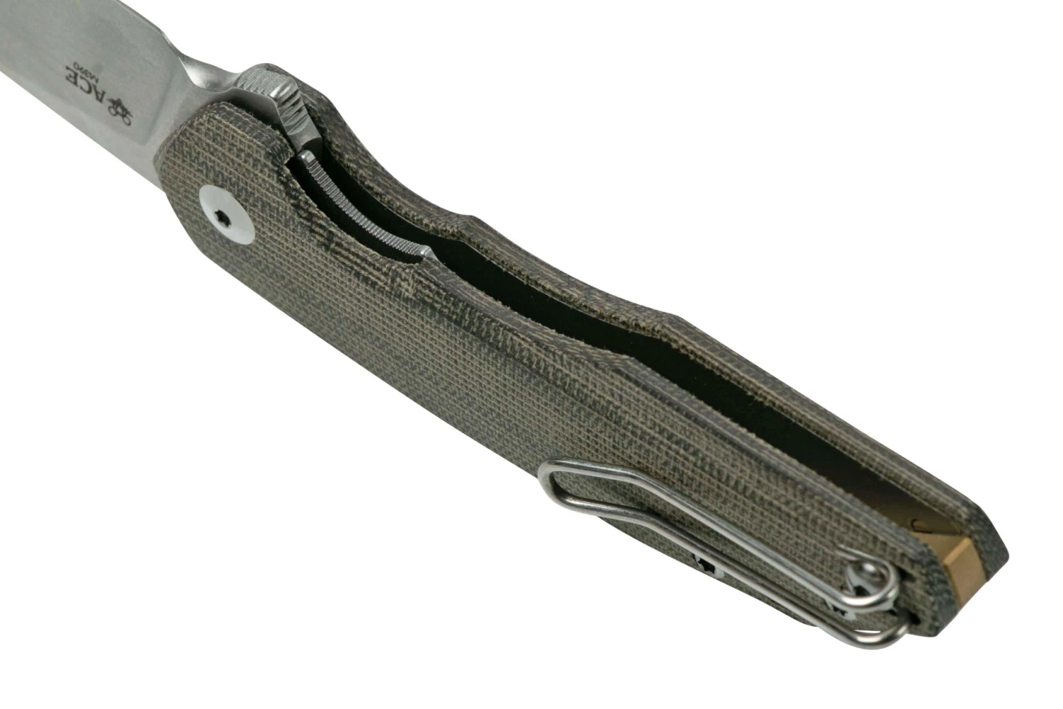 GiantMouse ACE Corta Green Canvas Micarta Couteau De Poche, Ansø Et Voxnaes Design 9 GiantMouse ACE Corta Green Canvas Micarta Couteau De Poche, Ansø Et Voxnaes Design - Image 7