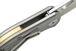 GiantMouse ACE Nibbler Titanium, 20CV Couteau De Poche, Ansø Et Voxnaes Design -Couteaux De Poche Soldes GMNIBBLER TITANIUM 06 giantmouse